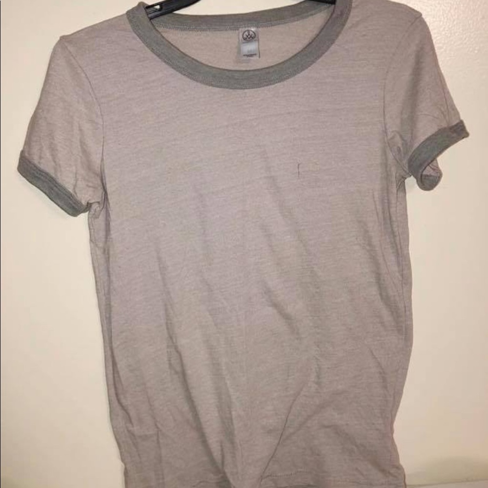 Alternative Contrast Hem Tee